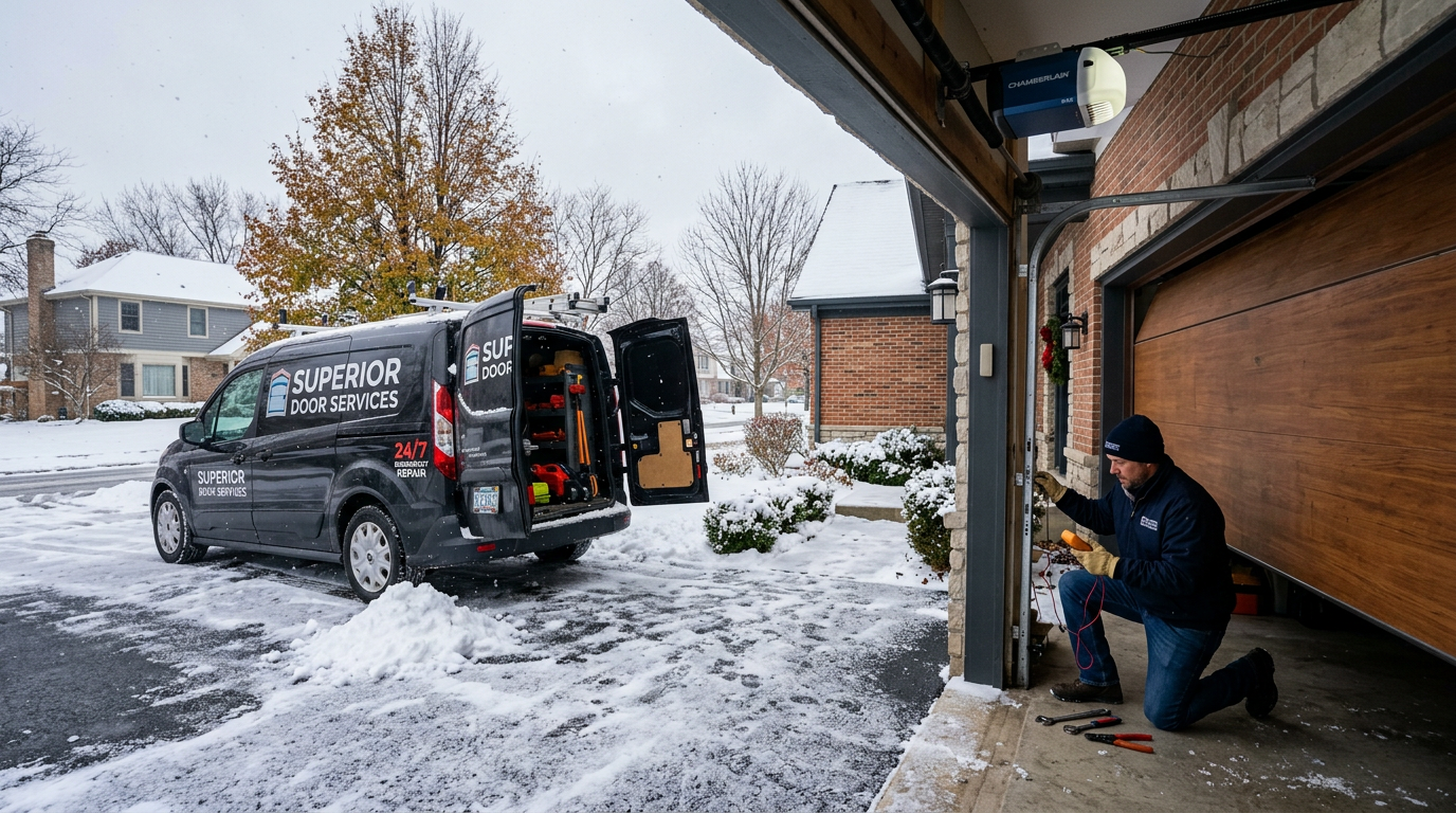 Live Full Pipeline Quality Frontend SEO Test - Illinois Winter Garage Door Reverse hero image